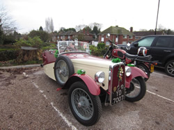 The BSA at the start.