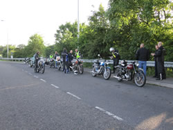 Riders at the start
