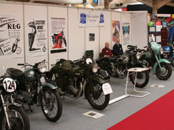 Pete Tupp (on right) chats to Glenn Hughes