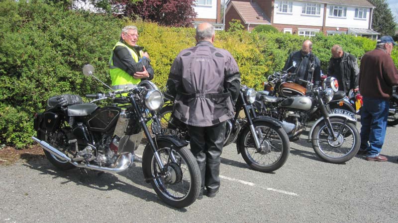 From left to right, Ted Robinson, Rowland Robinson, Martyn Roberts, Dave Sketchley and Maurice Taylor.